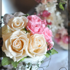 プリザーブドフラワー　開院祝い　プレゼント 豪華 上品 おしゃれ　可愛い　優しい