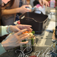 プリザーブドフラワー　ドライフラワー　レッスン　フラワーアレンジ　大人　ハロウィン　手づくり