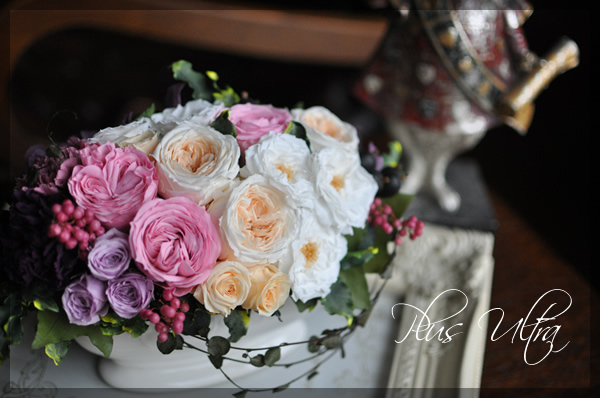 プリザ プリザーブドフラワー 開店祝い プレゼント 豪華 上品 おしゃれ 可愛い