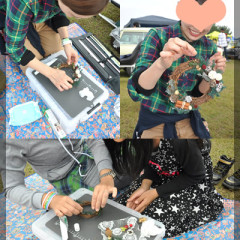 プリザ プリザーブドフラワー ドライ プチ 小さい 可愛い クリスマスリース