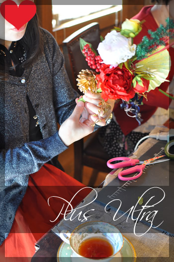 しめ縄飾り　お正月飾り　ごぼう〆　造花