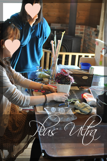 カッコいい　可愛い　手づくり　シック　大人　シャビー　おしゃれ　アンティーク　造花