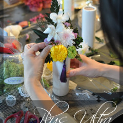 プリザ　プリザーブドフラワー　仏花　お供え花　モダン　造花　ペット供養