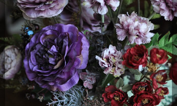 プリザ　プリザーブドフラワー　造花　レッスン　フラワーアレンジ　豪華　可愛い　手づくり