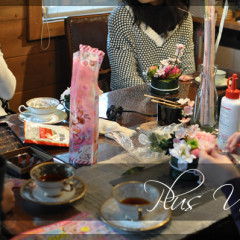 プリザ　プリザーブドフラワー　造花　レッスン　フラワーアレンジ　可愛い　手づくり