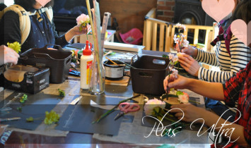 プリザ　プリザーブドフラワー　造花　生花　レッスン　フラワーアレンジ　豪華　可愛い　手づくり