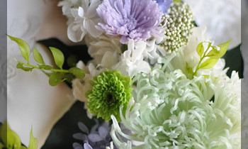 プリザーブドフラワー　仏花　お供え花　モダン　造花　ペット供養