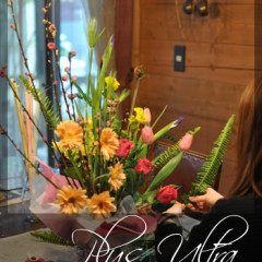 プリザ　プリザーブドフラワー　造花　レッスン　フラワーアレンジ　可愛い　手づくり