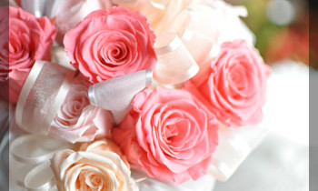 プリザ　プリザーブドフラワー　ウェディングブーケ　可愛い 豪華 上品 おしゃれ　シェアブーケ