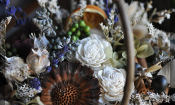 プリザ　プリザーブドフラワー　ドライフラワー　レッスン　フラワーアレンジ　雑貨　可愛い　手づくり