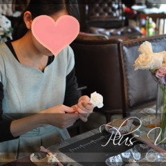 プリザ　プリザーブドフラワー　ウェディングブーケ　キャスケードブーケ　手作り