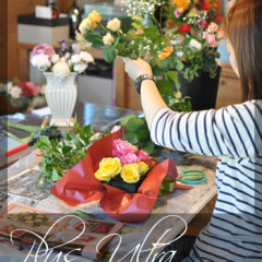 プリザ　プリザーブドフラワー　生花　レッスン　フラワーアレンジ　可愛い　手づくり