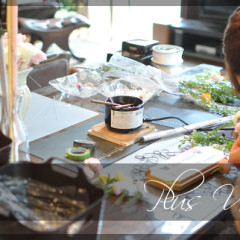 プリザ　プリザーブドフラワー　ウェディングブーケ　 豪華 　ラウンドブーケ　白　ピンク