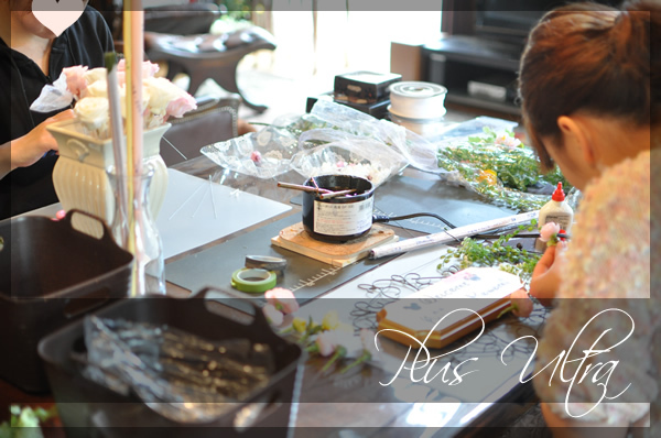 プリザ プリザーブドフラワー ウェディングブーケ 豪華 ラウンドブーケ 白 ピンク