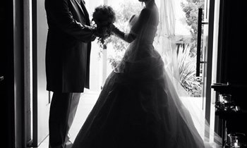 プリザ　プリザーブドフラワー　ウェディングブーケ　 純白