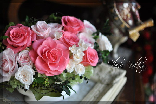 プリザ　プリザーブドフラワー　プレゼント　豪華　可愛い　新築祝い