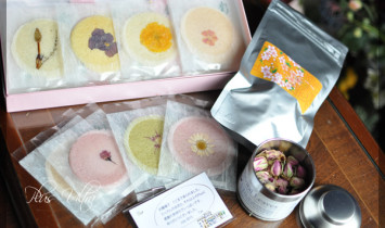 お花のお菓子