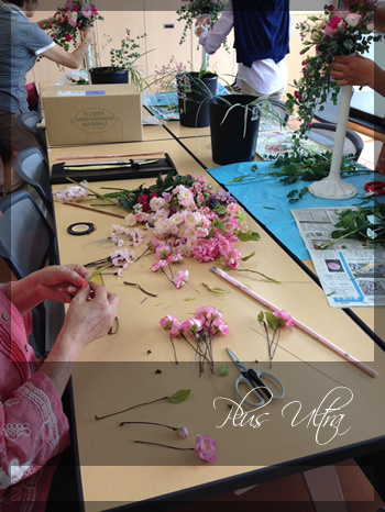 プリザ　プリザーブドフラワー　ウェディングブーケ　ハートバックブーケ　ピンク