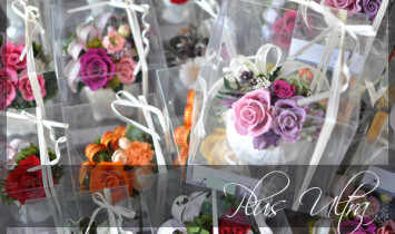 プリザーブドフラワー　造花　豪華　可愛い　シック　大人　シャビー　おしゃれ　アンティーク　母の日　プレゼント