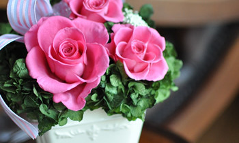 プリザーブドフラワー　造花　豪華　可愛い　シック　大人　シャビー　おしゃれ　アンティーク　母の日　プレゼント