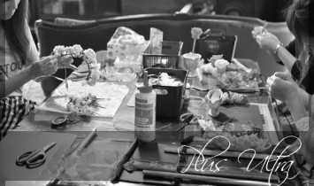 プリザーブドフラワー　プレゼント　豪華　可愛い　手づくり　シック　大人　おしゃれ　造花