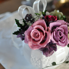 プリザーブドフラワー　造花　豪華　シック　大人　シャビー　おしゃれ　アンティーク　母の日