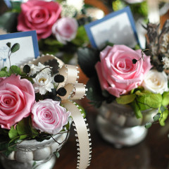 プリザーブドフラワー　プレゼント 上品 おしゃれ　可愛い