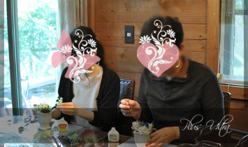 プリザ　プリザーブドフラワー　ウェディング　贈呈花　赤