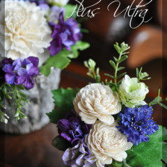 プリザーブドフラワー　プチ　小さい　造花　可愛い　プレゼント 豪華 上品 おしゃれ　ソラフラワー　アロマ　認知症予防