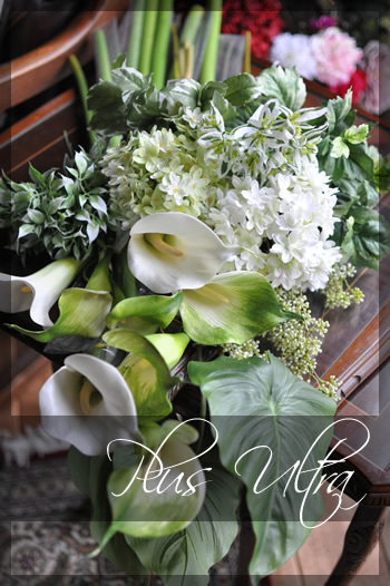 プリザ プリザーブドフラワー 造花 レッスン フラワーアレンジ 豪華