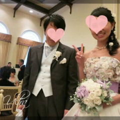 プリザ　プリザーブドフラワー　ウェディングブーケ　 豪華 　ラウンドブーケ　白　薄紫　シック