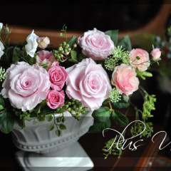 プリザ　プリザーブドフラワー　プレゼント　豪華　可愛い　手づくり　おしゃれ