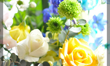 プリザーブドフラワー　造花　生花　レッスン　フラワーアレンジ　豪華　可愛い　手づくり