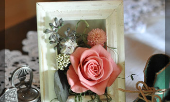 プリザーブドフラワー　造花　可愛い　おしゃれ　プレゼント　小さい　プチ