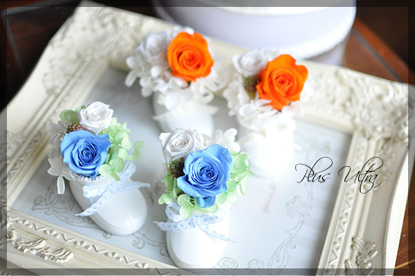 プリザーブドフラワー 出産祝い プレゼント 上品 おしゃれ 可愛い ベビーシューズ