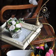 プリザ　プリザーブドフラワー　レッスン　フラワーアレンジ　資格取得