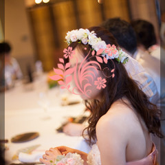 造花　花冠　リストレット　結婚式