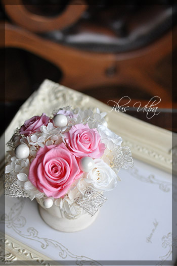 プリザ プリザーブドフラワー フラワーアレンジ プリアレンジ プレゼント 可愛い